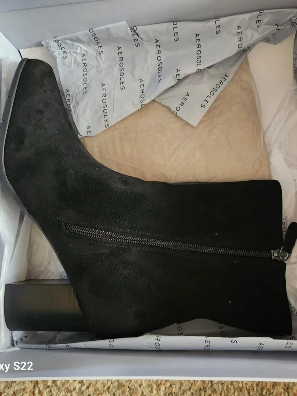 Aerosoles Miley Booties. Black. NIB. Size 9
